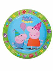 PIATTO PEPPA PIG 23cm 8pz