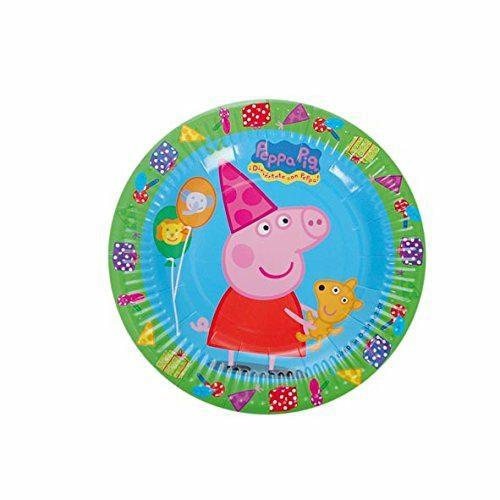 PIATTO PEPPA PIG 18cm 8pz