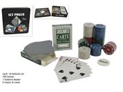 SCATOLA GIOCO POKER C/CARTE