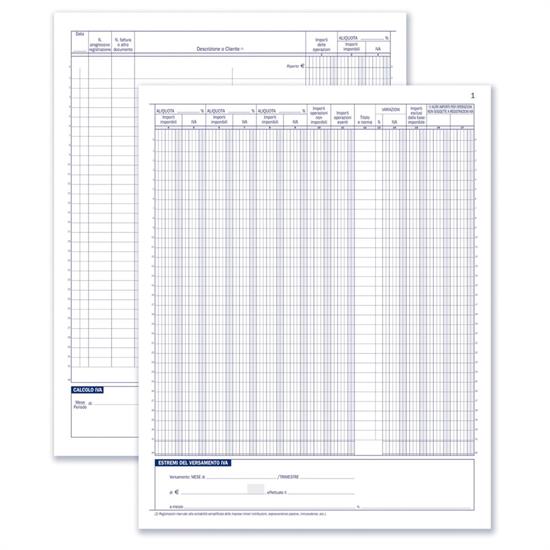 REGISTRO FATTURE 22pag NUMERATE