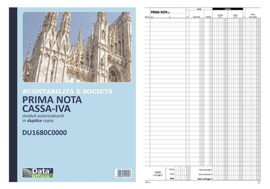 PRIMA NOTA CASSA/IVA A4 50x2