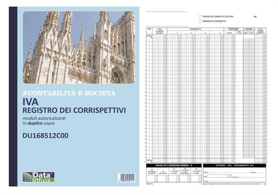 REGISTRO CORRISPETTIVI A4 12x2