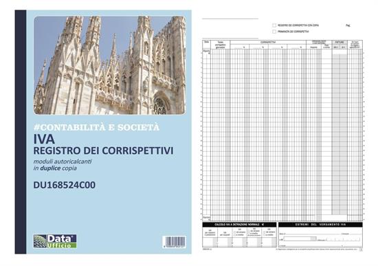 REGISTRO CORRISPETTIVI A4 24x2