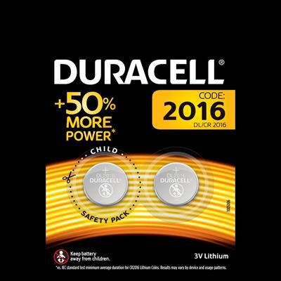 DURACELL BOTTONE CR2016 2pz