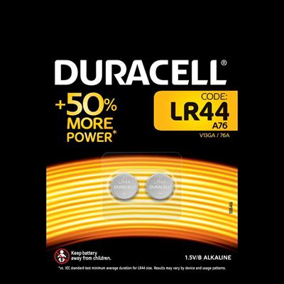 DURACELL BOTTONE LR44 2pz