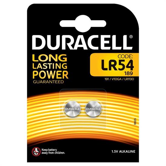 DURACELL BOTTONE LR54 2pz