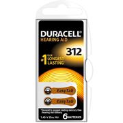 DURACELL ACUSTICA 312 MARRONE 6pz