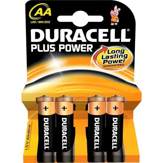 DURACELL STILO AA 4pz MN1500 PLUS