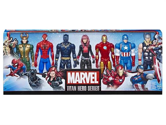 AVENGERS 30cm 7 PERSONAGGI MULTIPACK