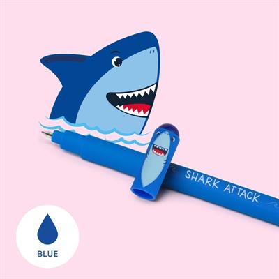 PENNA CANCELLABILE LEGAMI - SHARK - ink blu