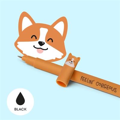 PENNA CANCELLABILE LEGAMI - CORGI - ink nero