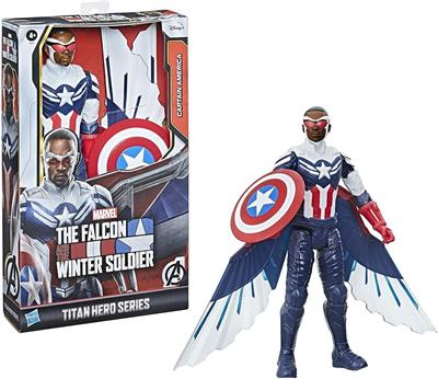 AVENGERS 30cm FALCON CAPITAN AMERICA DELUXE