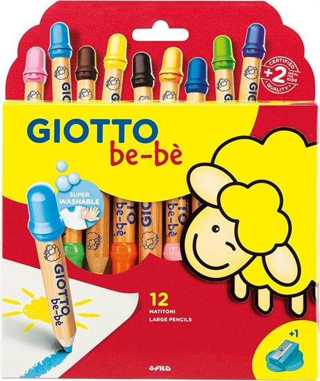 GIOTTO BEBE' 12 MATITONI NEW