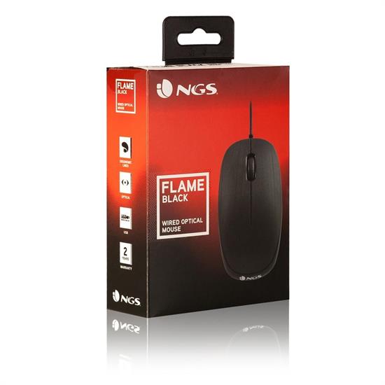 MOUSE OTTICO USB 1000DPI NGS NERO