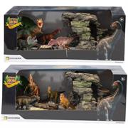 PLAYSET DINOSAURI CON CAVERNA