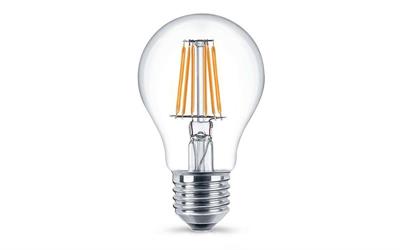 LAMPADINA LED FILAMENTO CALDO GOCCIA E27 11W.