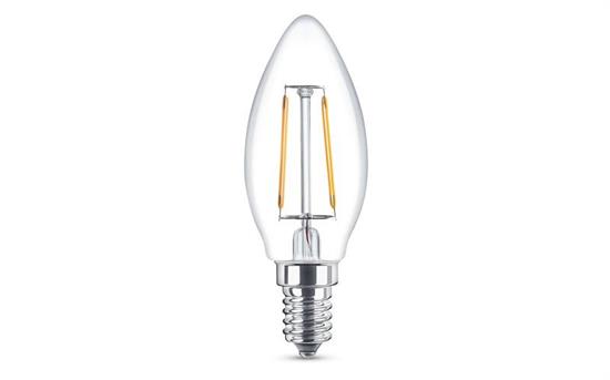 LAMPADINA LED FILAMENTO CALDO OLIVA E14 4W