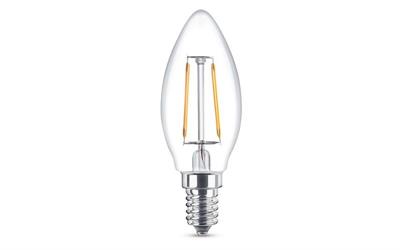 LAMPADINA LED FILAMENTO CALDO OLIVA E14 4W