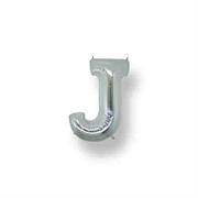 LETTERA SMALL ARGENTO J 17cm