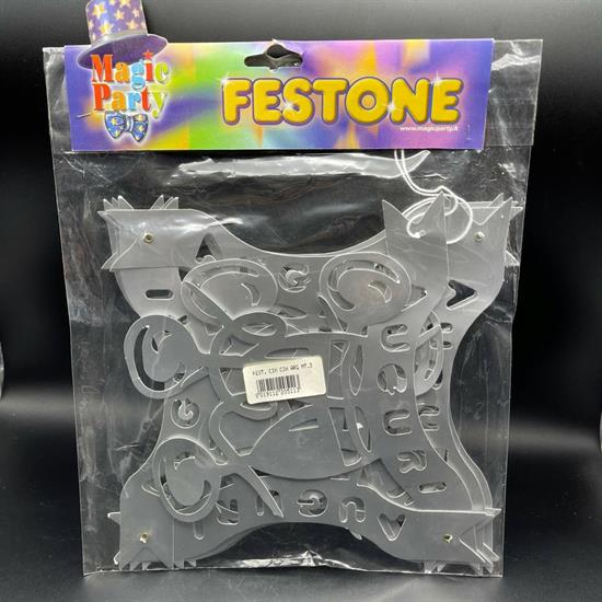 FESTONE BRINDISI ARGENTO MT2,5