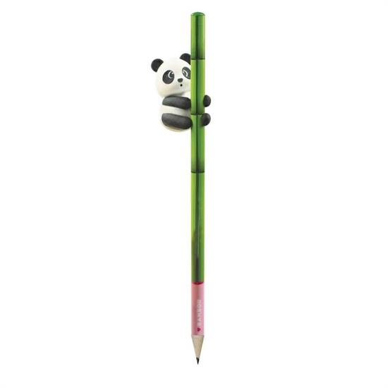 MATITA CON GOMMA LEGAMI - PANDA I LOVE BAMBOO