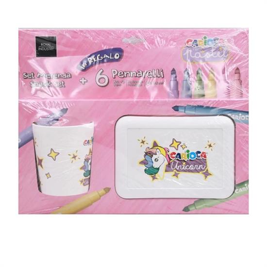 SET CARIOCA MUG + P/MERENDA +6 PASTEL