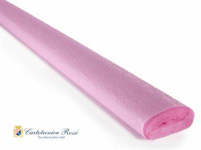 CARTA CRESPA 40gr ROSA BABY 50x250