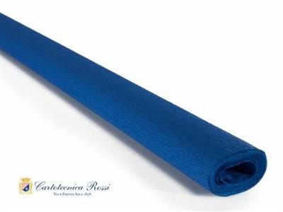 CARTA CRESPA 40gr BLU MARE 50x250