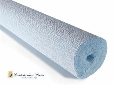 CARTA CRESPA 180gr CELESTE 50x250