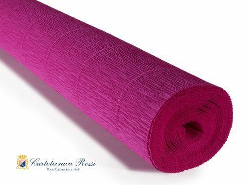 CARTA CRESPA 180gr FUXIA 572 50x250