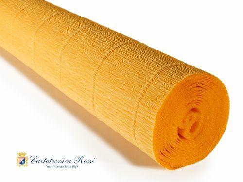 CARTA CRESPA 180gr GIALLO OCRA 50x250