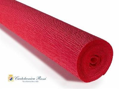 CARTA CRESPA 180gr ROSSO 580 50x250