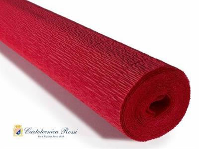 CARTA CRESPA 180gr ROSSO 50x250