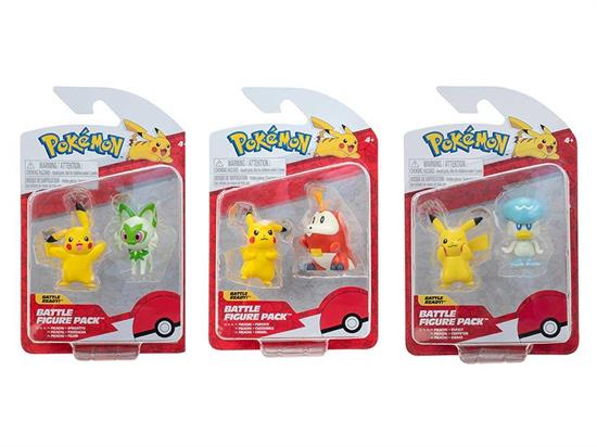 POKEMON BATTLE FIGURE 2 PERSONAGGI