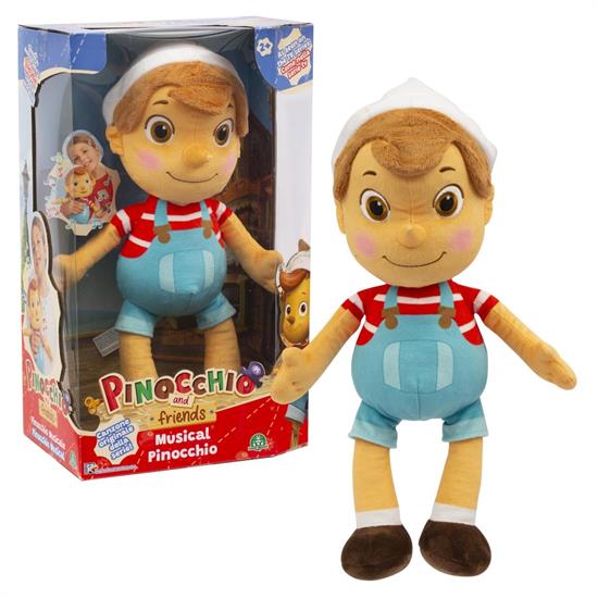 PINOCCHIO 36cm PELUCHE MUSICALE