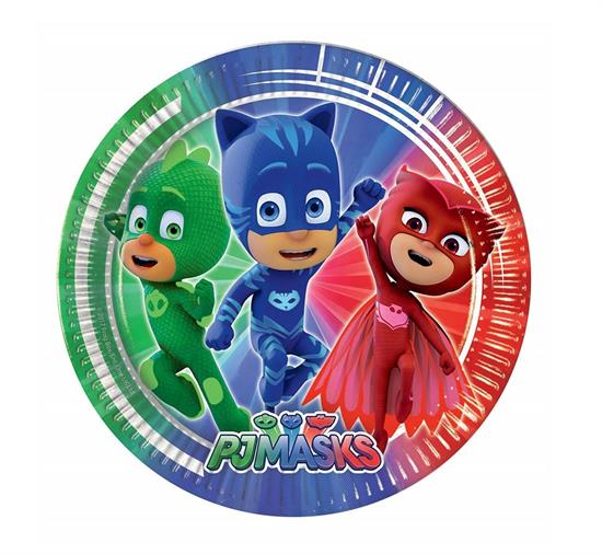 PIATTI PJ MASKS 8pz