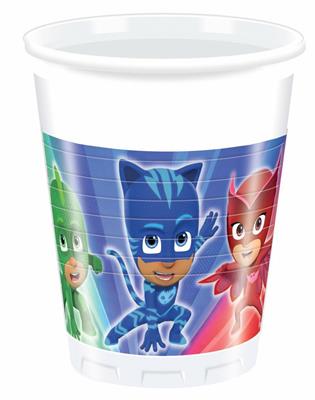 BICCHIERI PJ MASKS 8pz