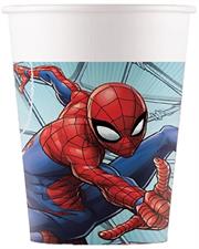 BICCHIERI SPIDERMAN TEAM UP CARTA 8pz