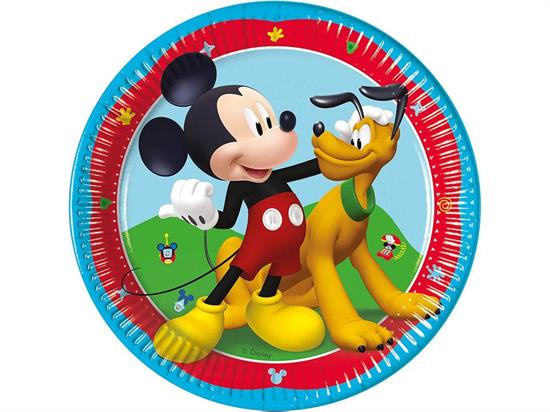 PIATTI MICKEY ROCK THE HOUSE 20cm 8pz