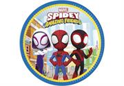 PIATTI SPIDERMAN SPIDEY 20cm 8pz