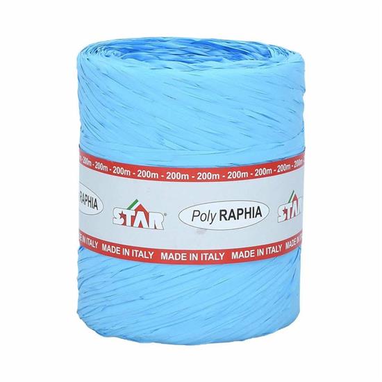 POLYRAFIA AZZURRO. 200mt col.86