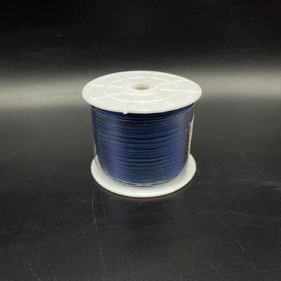 NASTRO RASO 3mm BLU 1mt