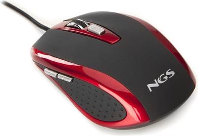 MOUSE OTTICO USB 800-1600D NGS ROSSO