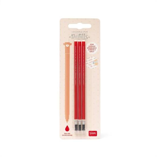 REFILL LEGAMI 3pz ROSSO - CANCELLABILE