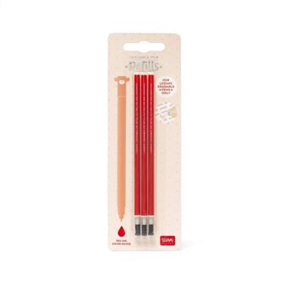 REFILL LEGAMI 3pz ROSSO - CANCELLABILE