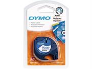 DYMO NASTRO BIANCO PLASTICA mm12x4m