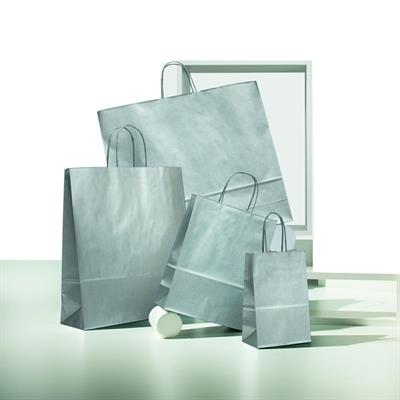 SHOPPER ARGENTO 22x29