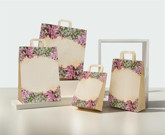 SHOPPER FIORI PESCO 22x29