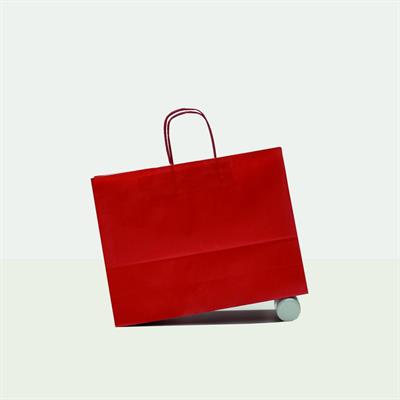 SHOPPER ROSSO ORIZZONTALE 32x28.ref.200