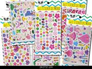 STICKERS 48pz 25x21cm